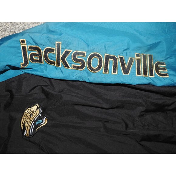 Vintage 90s Jacksonville Jaguars Puma Full Zip Lightweight Jacket Mens XL - Picture 4 of 9
